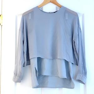 Topshop Two Layer Top